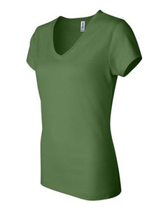 Ladies' Jersey V-Neck T-Shirt