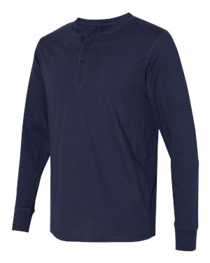 Men's Jersey Long-Sleeve Henley