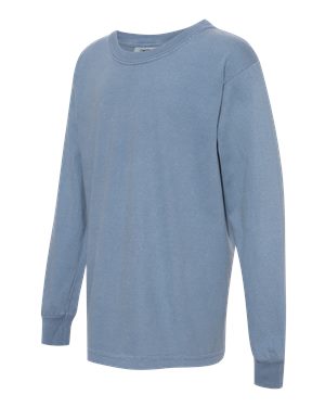 Youth Garment-Dyed Long-Sleeve T-Shirt