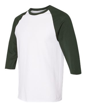 Heavy Cotton™ 3/4-Raglan Sleeve T-Shirt