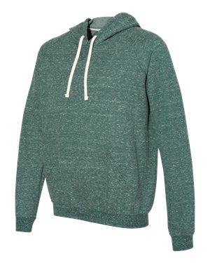 Snow Heather Raglan Hood